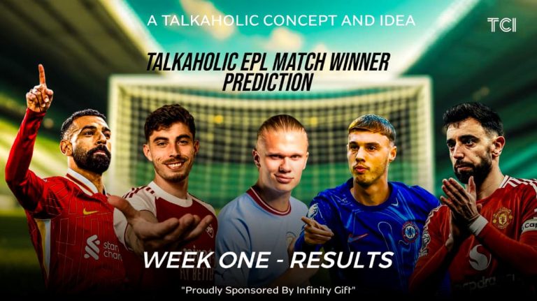 TEMP WEEK ONE RESULTS