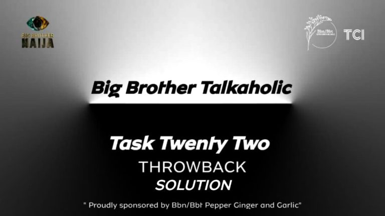 TASK 22 SOLUTION