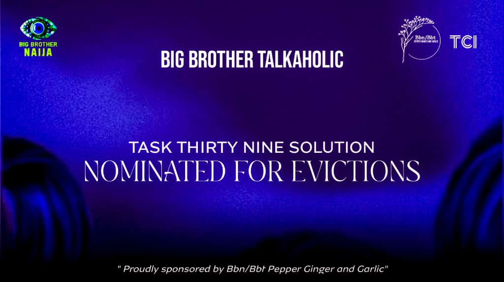 TASK THRITY NINE SOLUTION