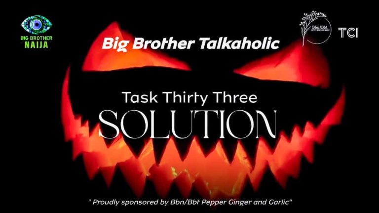 THIRTY THREE SOLUTION