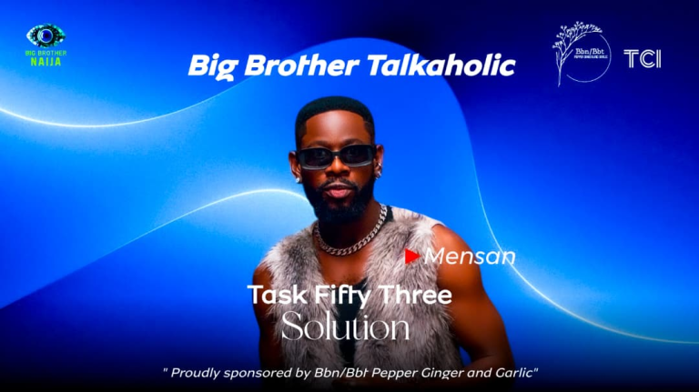 TASK FIFTY THREE RESULTS