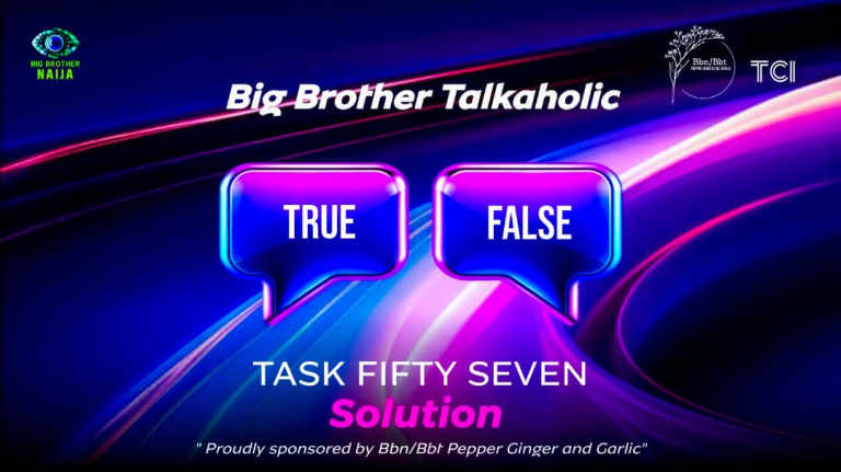 TASK FIFTY SEVEN SOLUTION