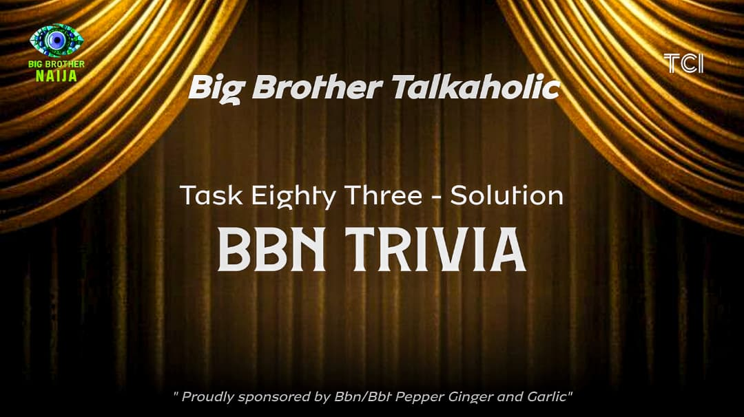 TASK EIGHTY THREE RESULT