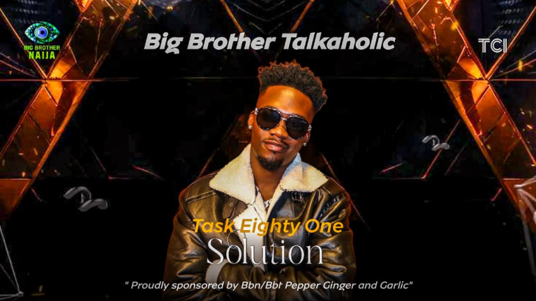 TASK EIGHTY ONE RESULT